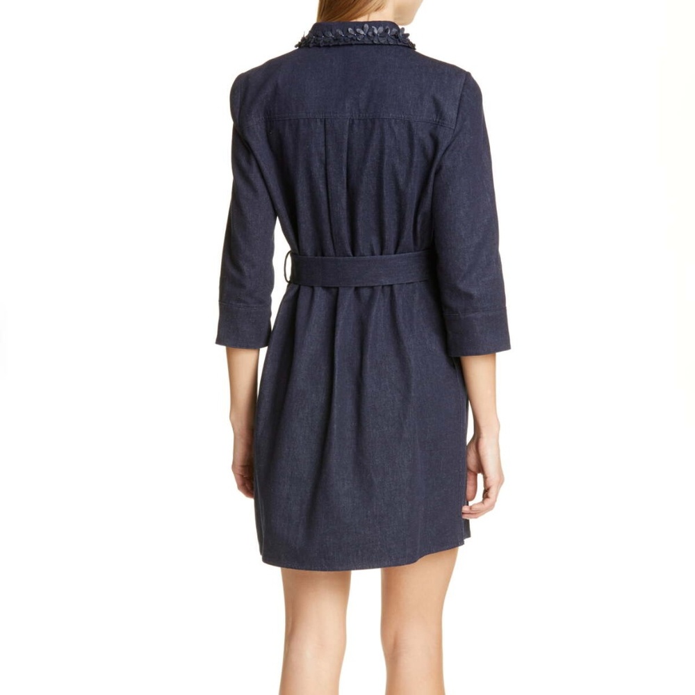 NWT $259 Ted Baker London Salat Denim Shirtdress in size Ted Baker 2 / US 6 ! - Picture 2 of 7